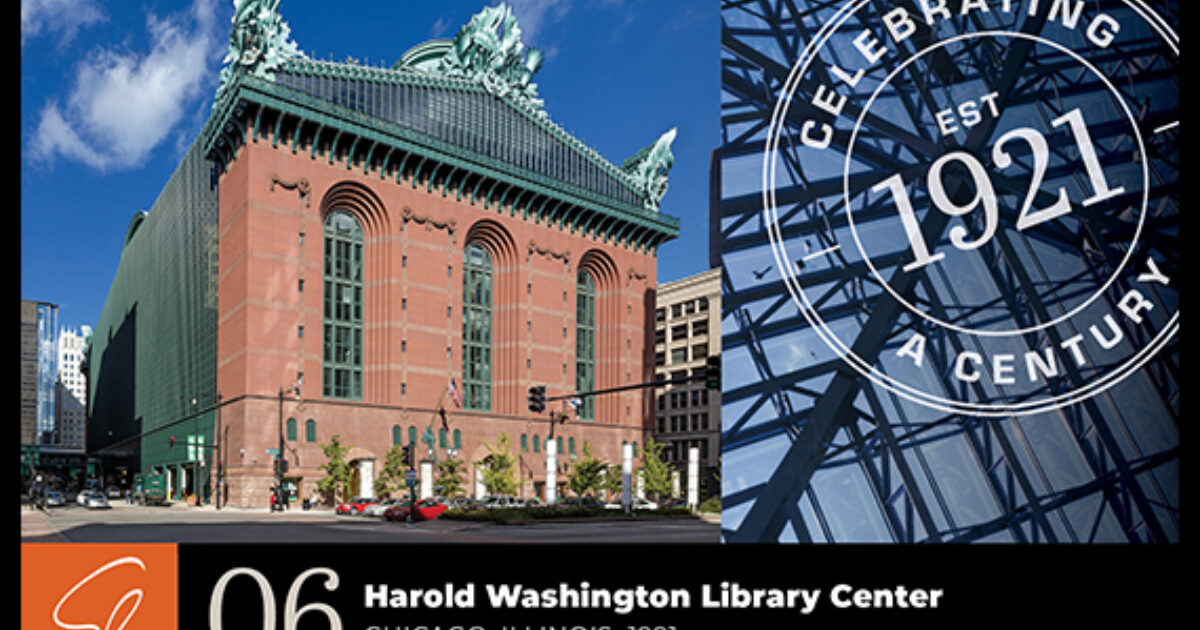 Epstein's Top 100 Projects 6 Harold Washington Library… Epstein