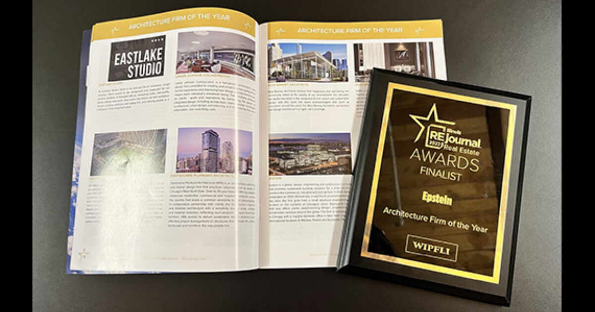 Illinois Real Estate Journal 2022 Real Estate Awards Epstein