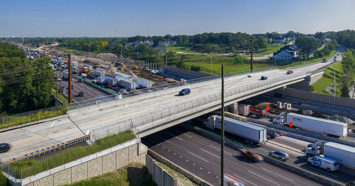 Illinois Tollway Plainfield Road Bridge Over I-294 | Epstein